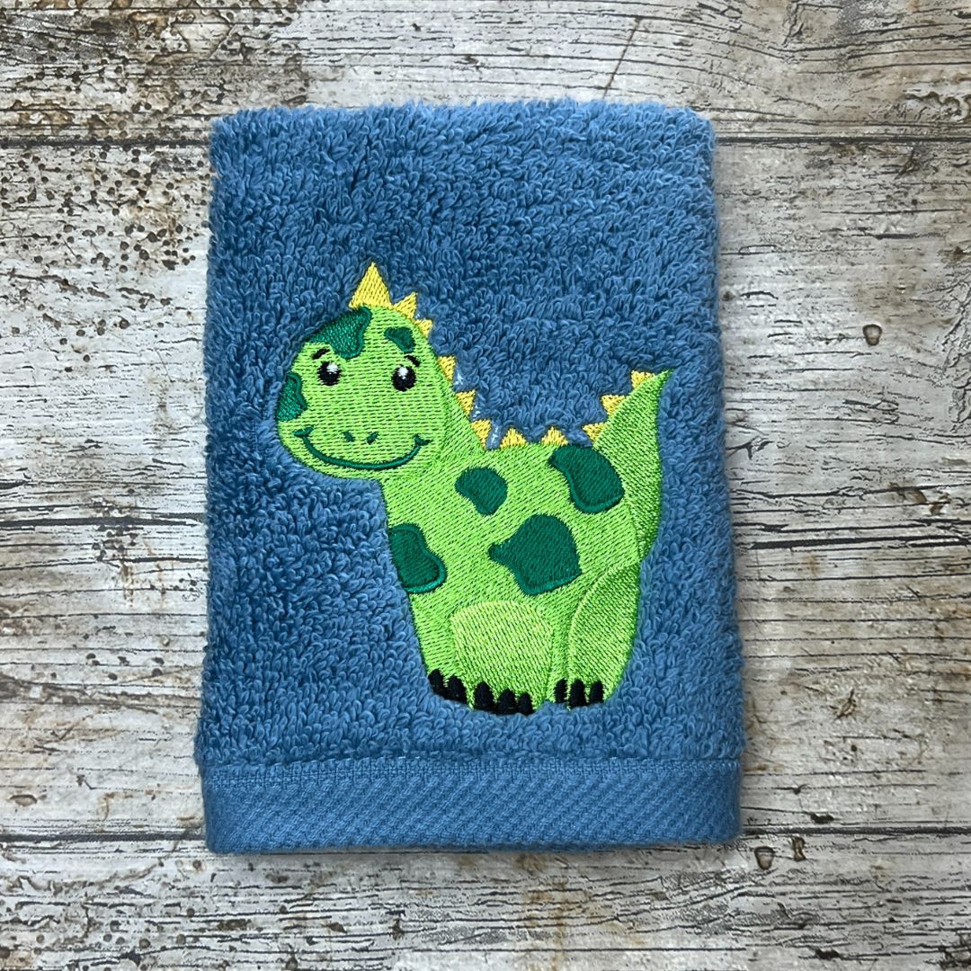 Dinosaur Face Cloth