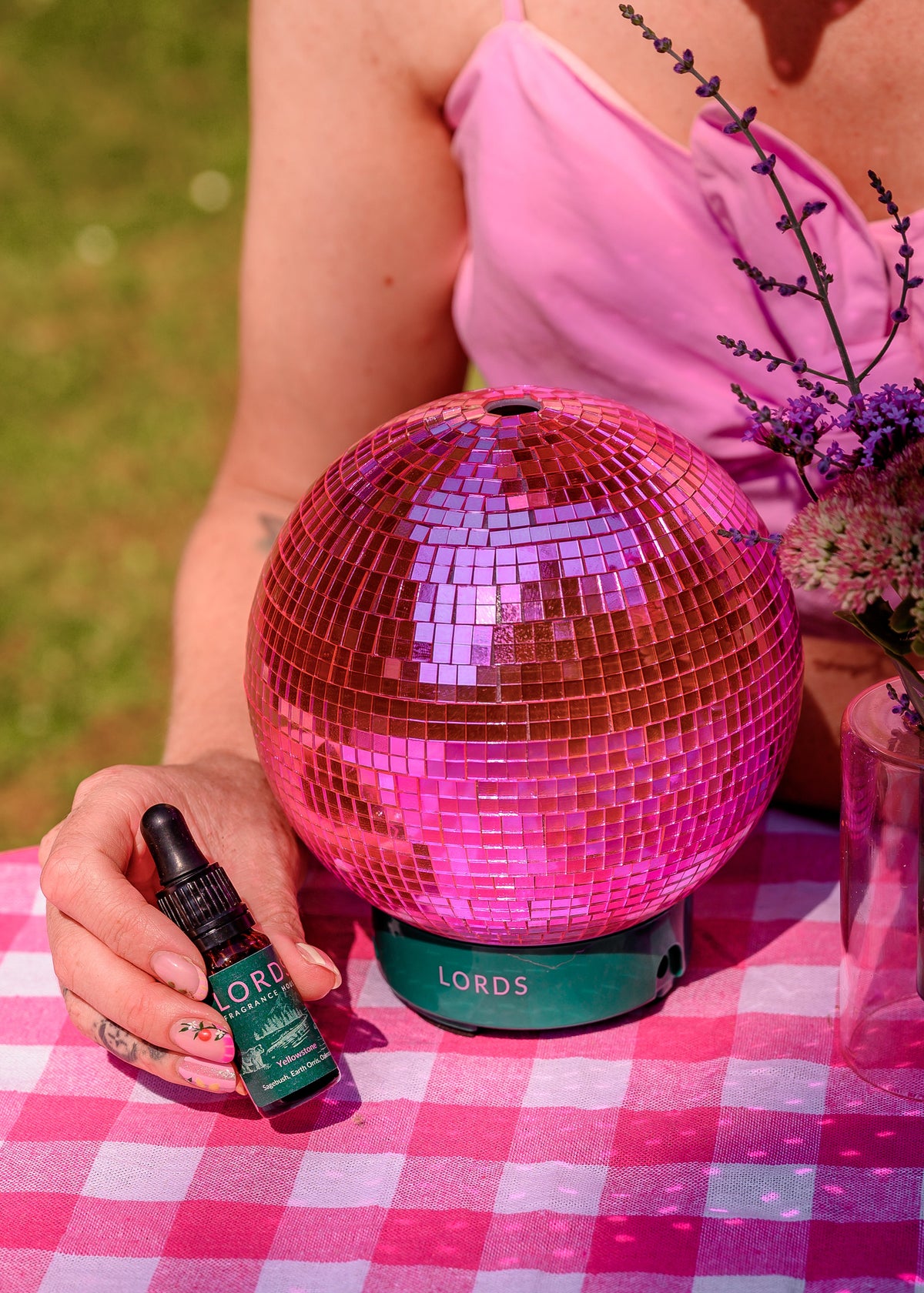 Disco Ball Scent Diffuser | Colour-Changing Electric Fragrance Oil Mist Diffuser