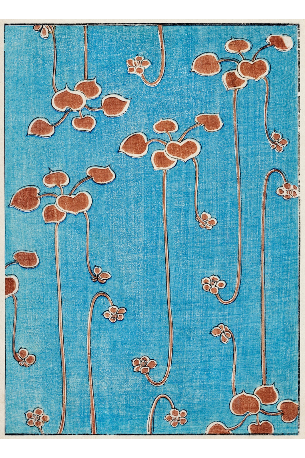 Heavy Weight Vine Illustration T Shirt