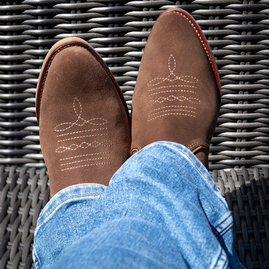 Cowboy Boots in Brown