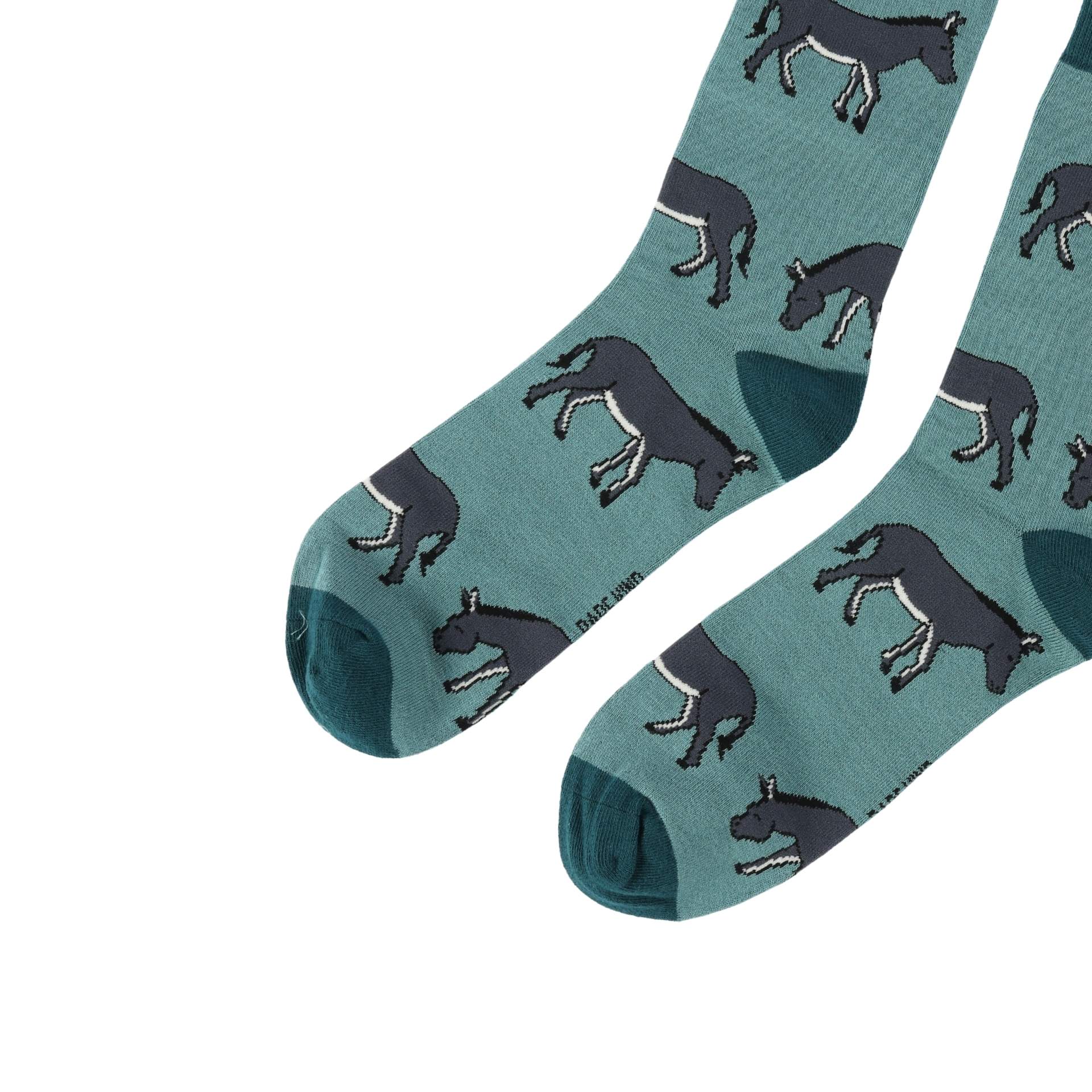 Save the Donkeys Bamboo Socks in Blue