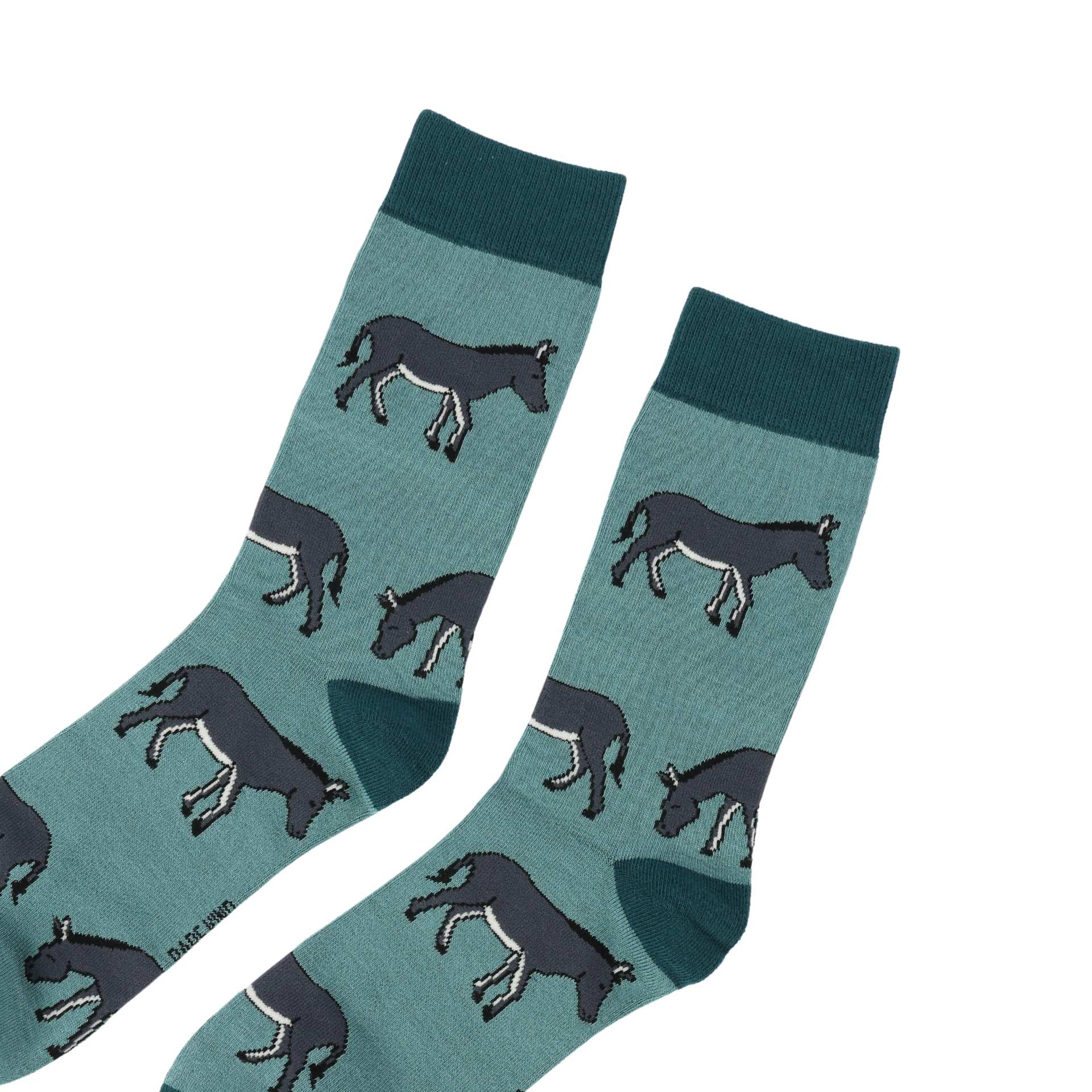 Save the Donkeys Bamboo Socks in Blue
