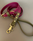 Dottie Wine & Olive Colour Block Lead
