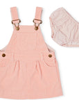 Old Rose Pink Corduroy Dress