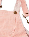 Old Rose Pink Corduroy Dress