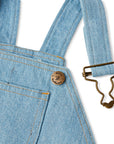 Pale Denim Shorts