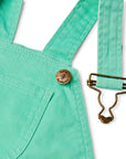 Green Denim Shorts