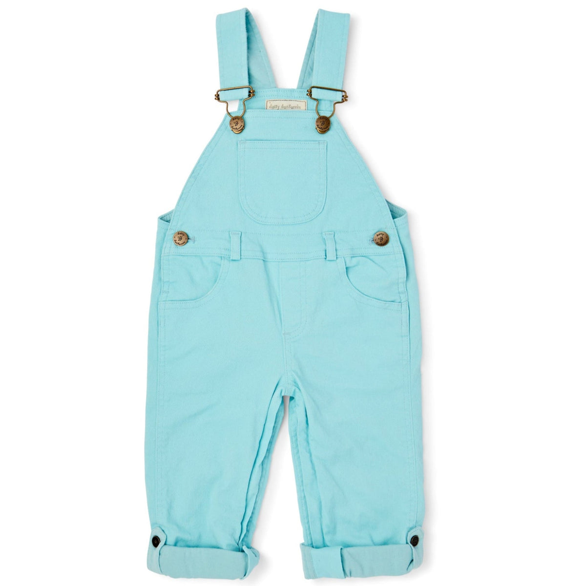 Mint Denim Dungarees