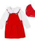 Red Corduroy Dress
