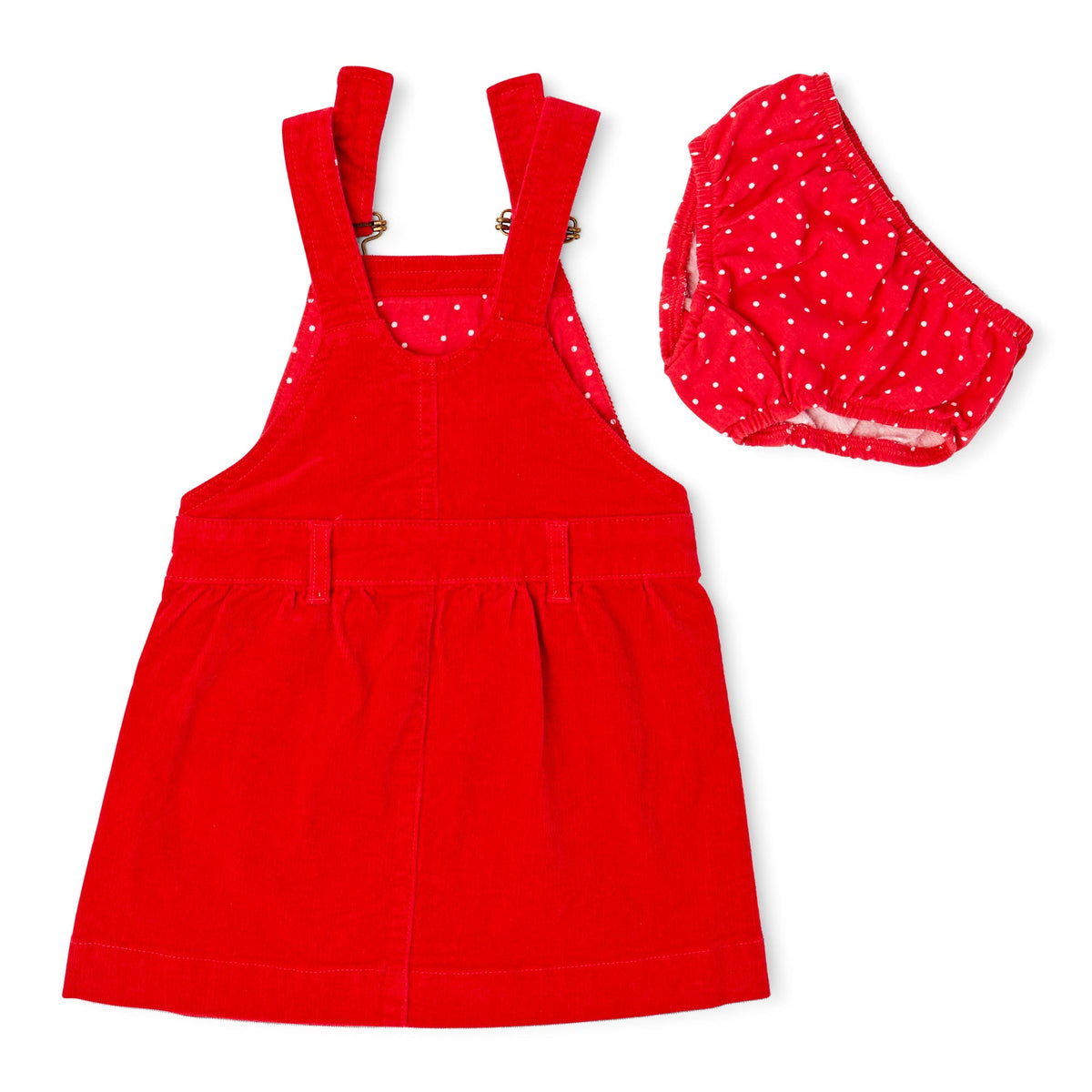 Red Corduroy Dress