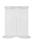 White Double Bottle Holder Wall Mount