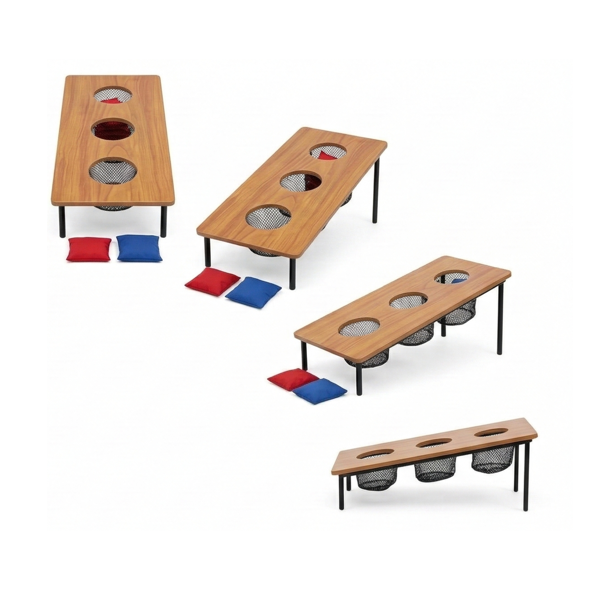 Double Deck Cornhole Game - Bean Bag Toss Game