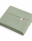 drap plat 80x110 gaze coton bio vert bébé gots enfants