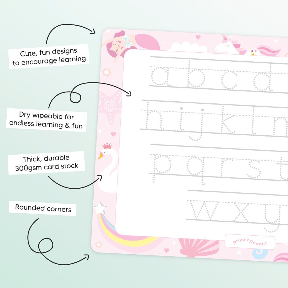 Letters &amp; Numbers Writing Mats