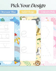 Letters & Numbers Writing Mats