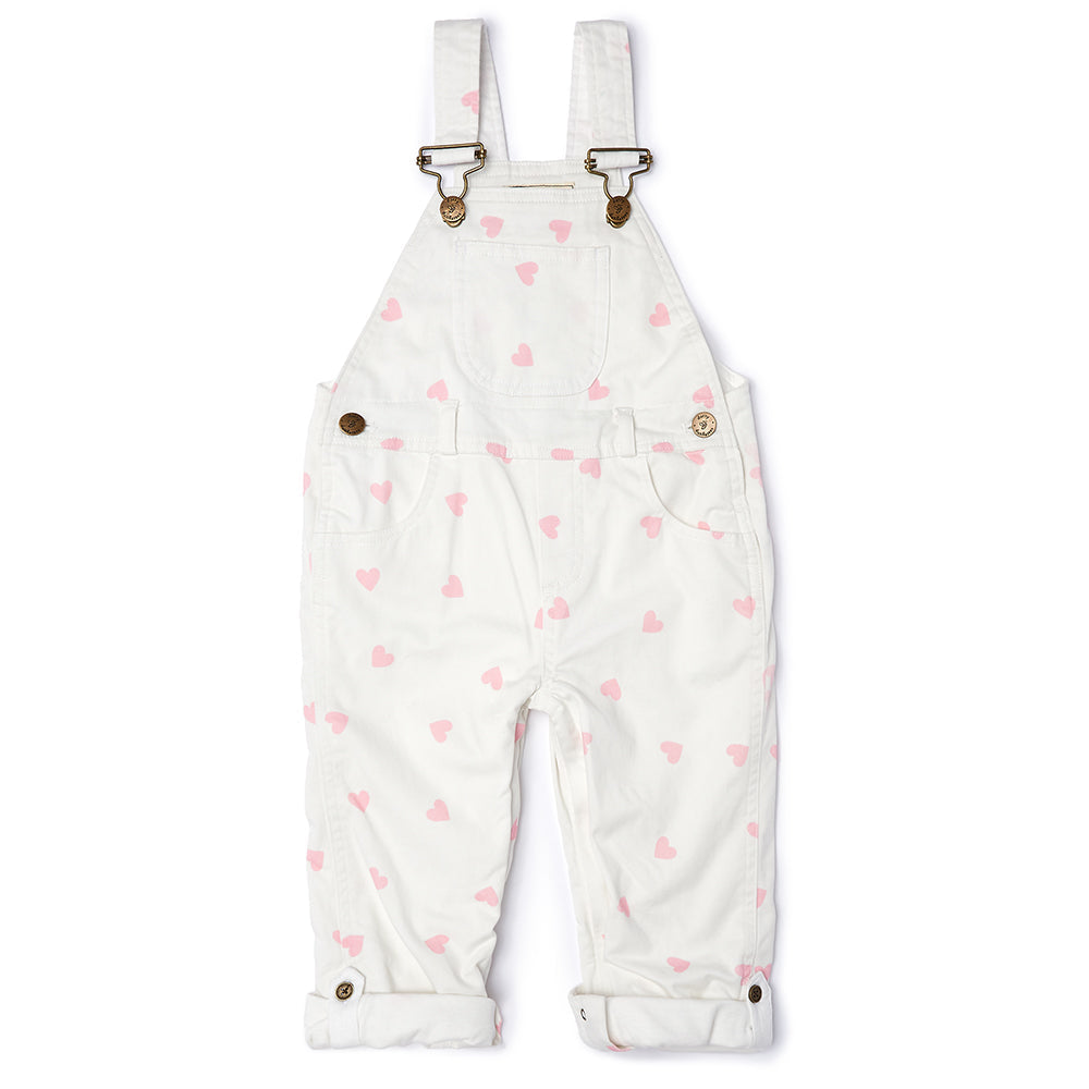 Love Heart Dungarees