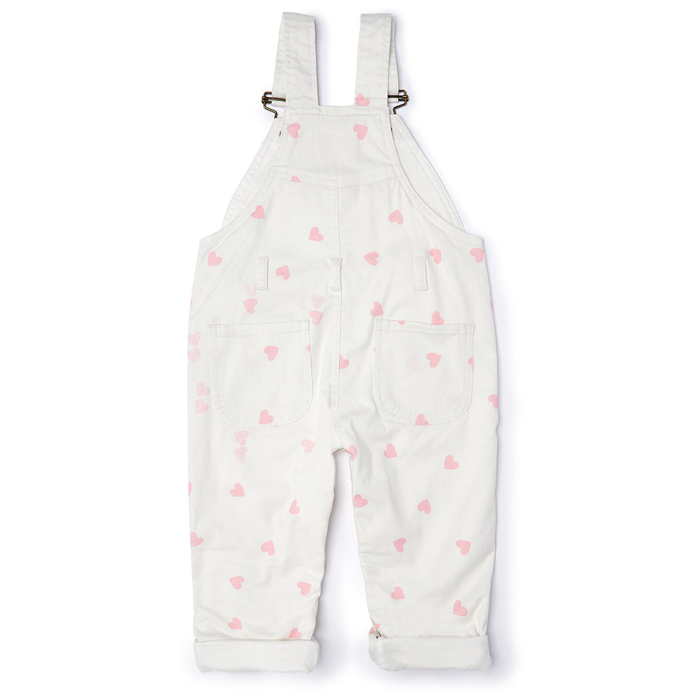 Love Heart Dungarees