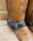 Antique English Beech Boot Trees Stretchers - Maxwell 8 Dover Street London