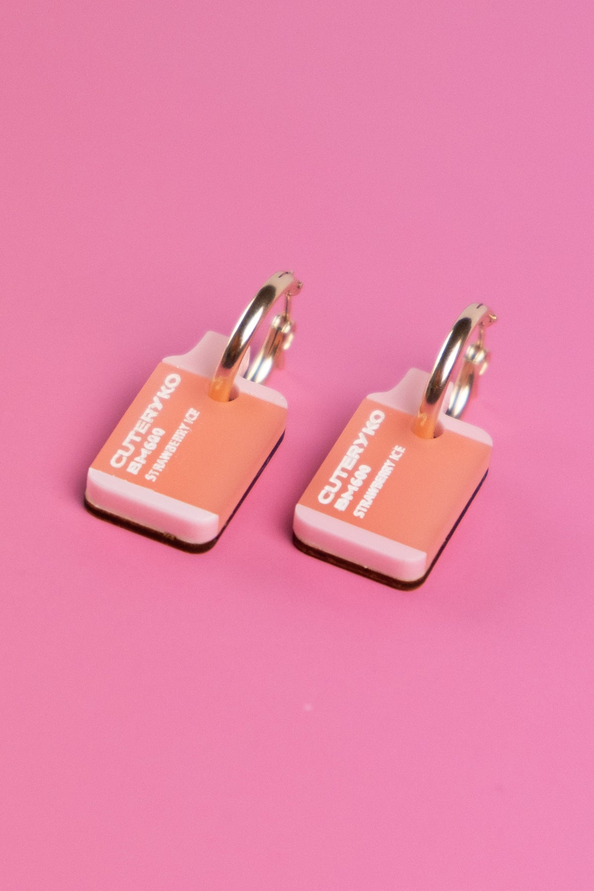 Vape Hoop Earrings