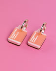 Vape Hoop Earrings