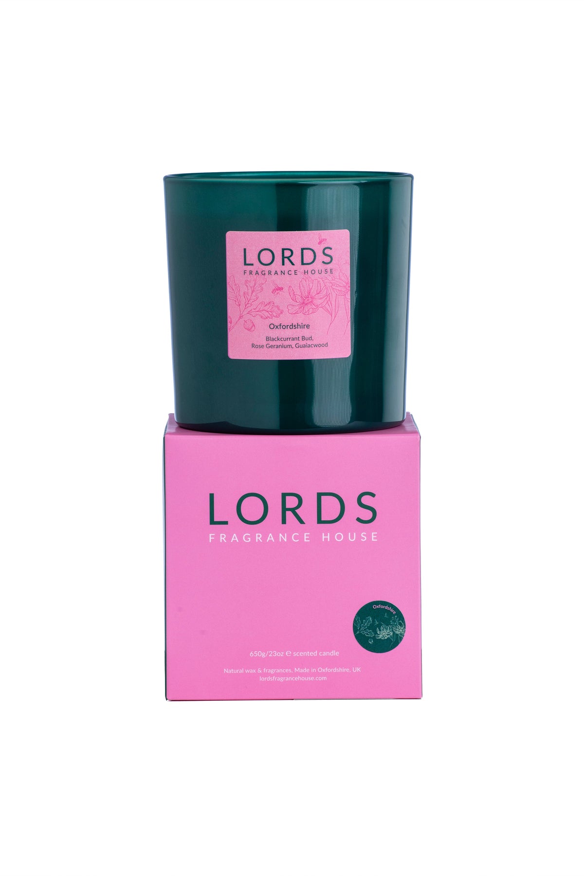Oxfordshire 3 Wick Candle
