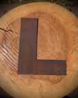 12″ Rusty Fat Font Metal Letters For The Home And Garden A–Z & 0–9
