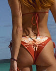 Vega String Bikini in Empress Moth
