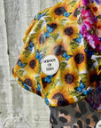 Sunflower Flutter Dog Cooling Vest