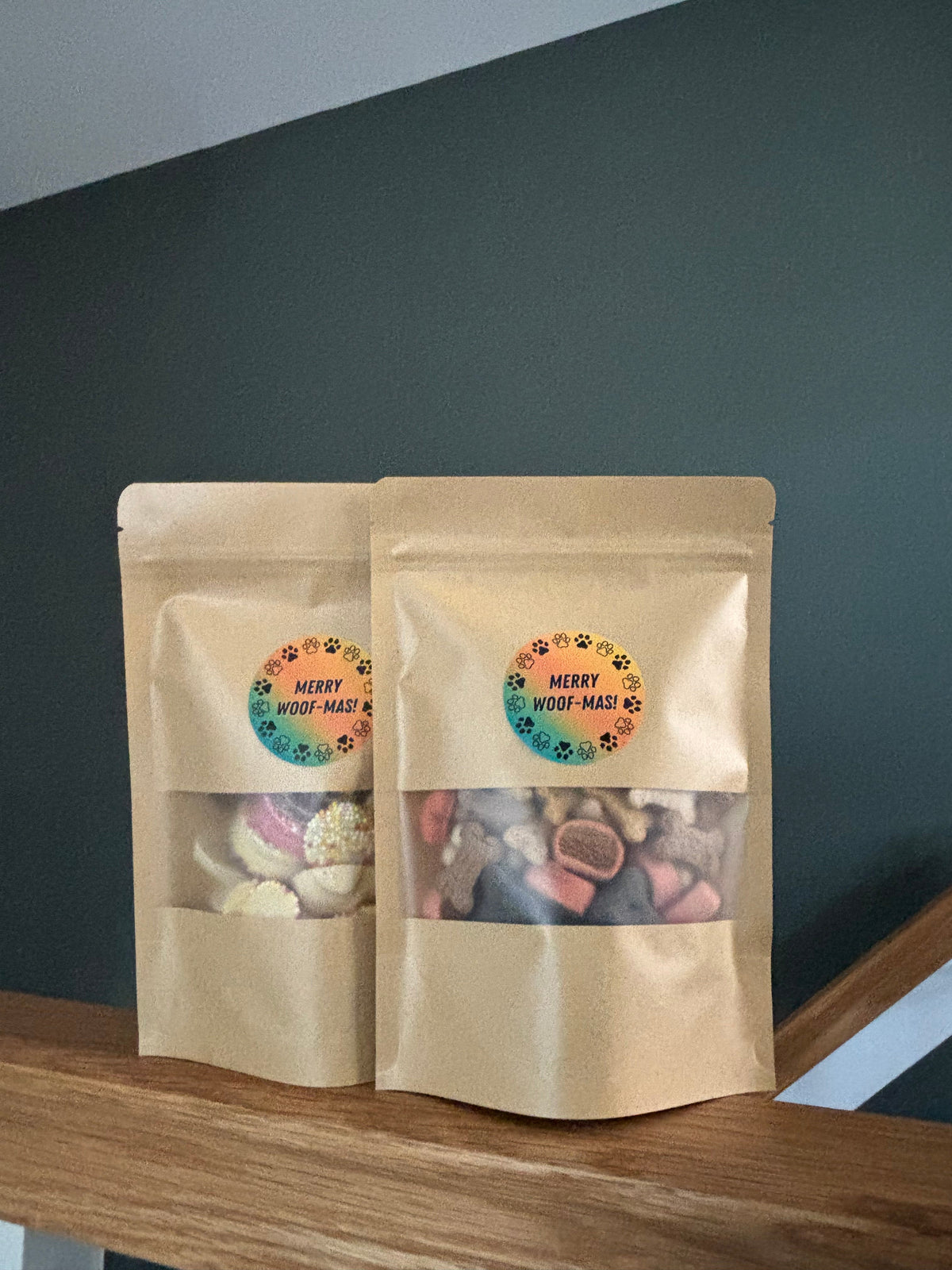 Merry Woof-Mas Christmas Treat Pick n Mix Biscuit Treats 150g