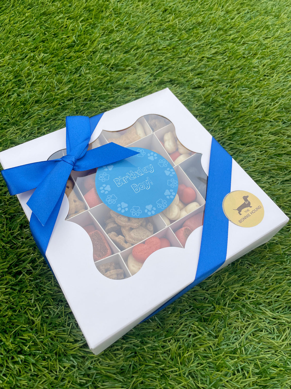 Birthday Boy Biscuit Treat Box