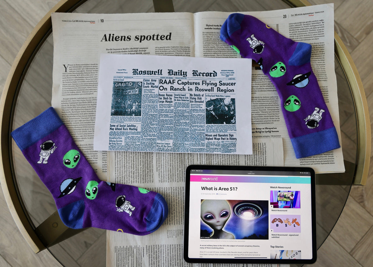 Out of this World Bamboo Socks