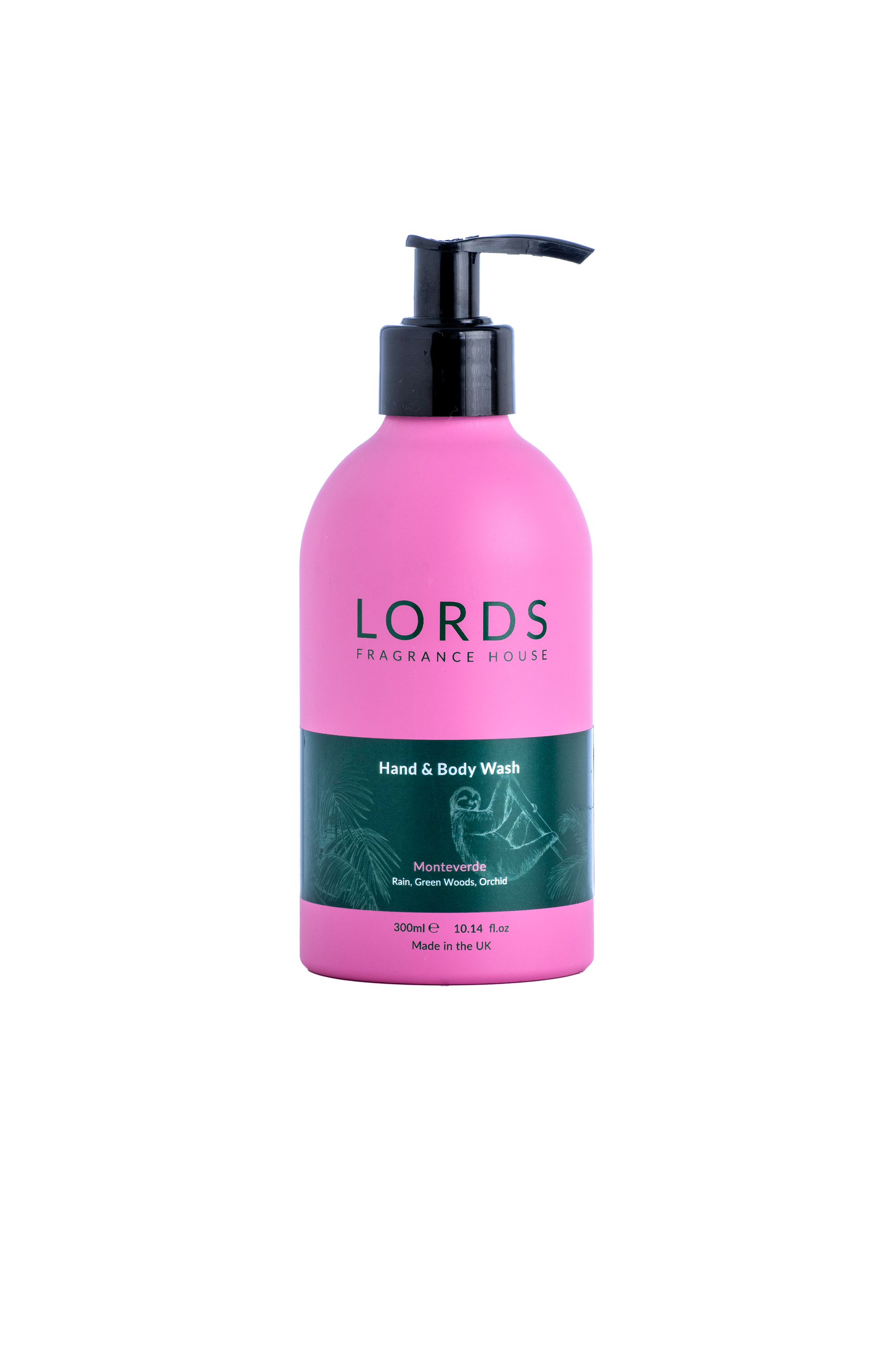 Hand &amp; Body Wash, Pink, Rinse &amp; Repeat Aluminium