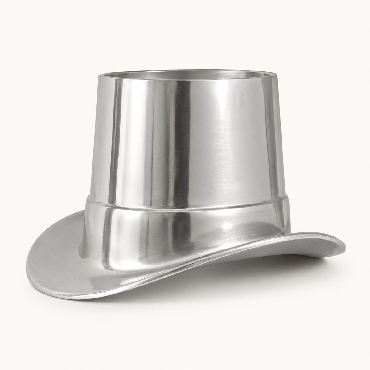 Top Hat Champagne Ice Bucket | Solid Cast Aluminium Wine &amp; Bottle Cooler