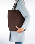 Amadora Tote Bag - BROWN