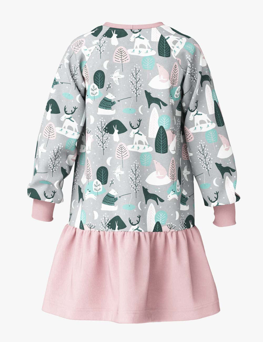 Girls' ELORA Dress - Versatile, Durable Cotton Europe-Made