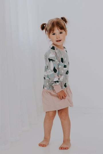 Girls' ELORA Dress - Versatile, Durable Cotton Europe-Made