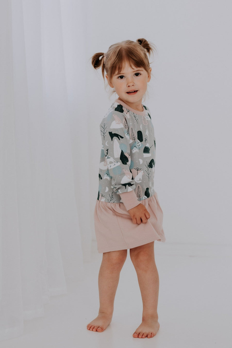 Girls' ELORA Dress - Versatile, Durable Cotton Europe-Made