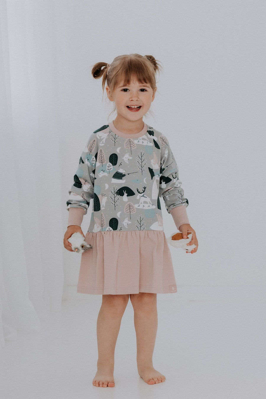 Girls' ELORA Dress - Versatile, Durable Cotton Europe-Made