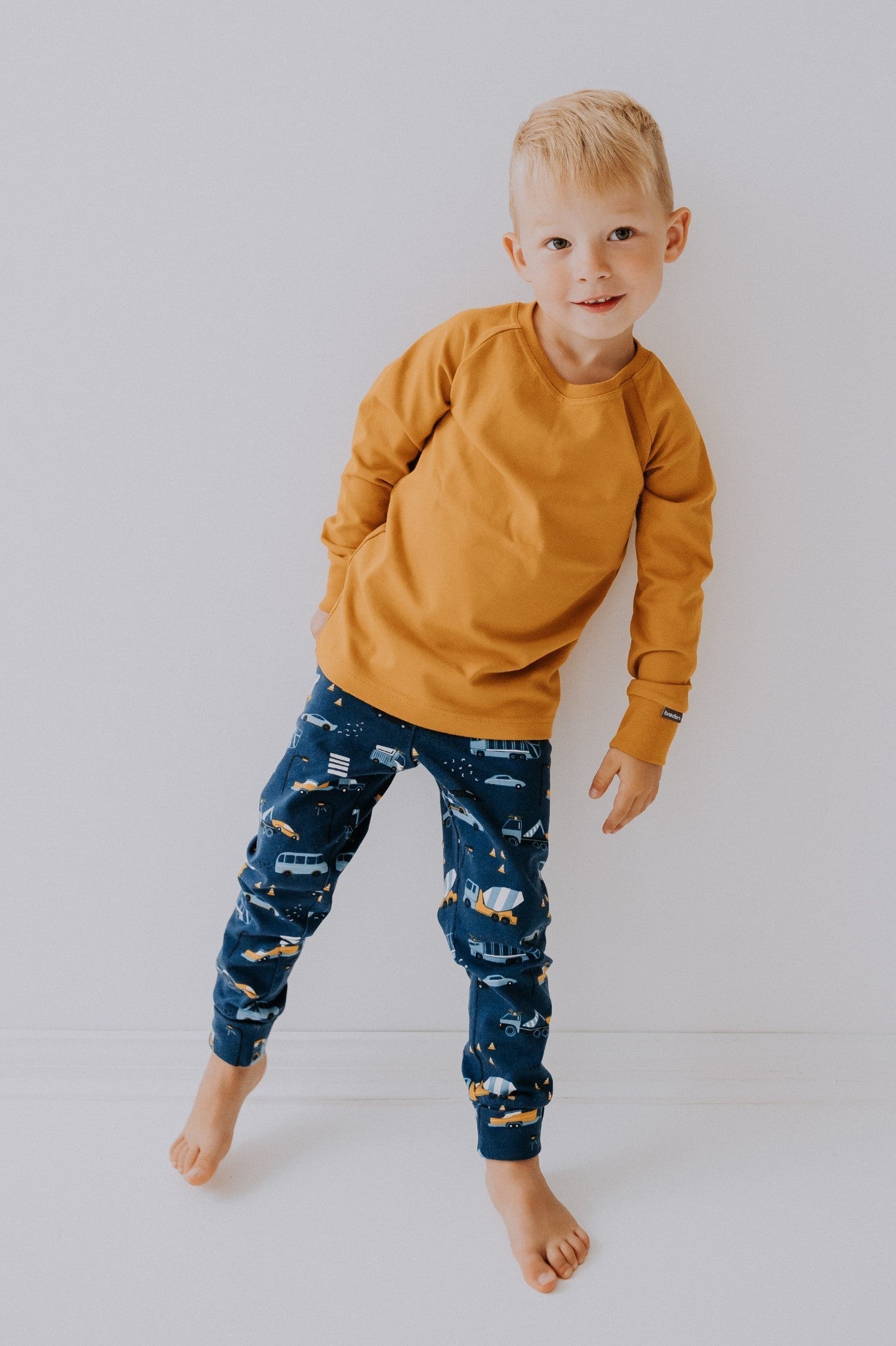 Long Sleeve Kids Shirt with Colourful Print