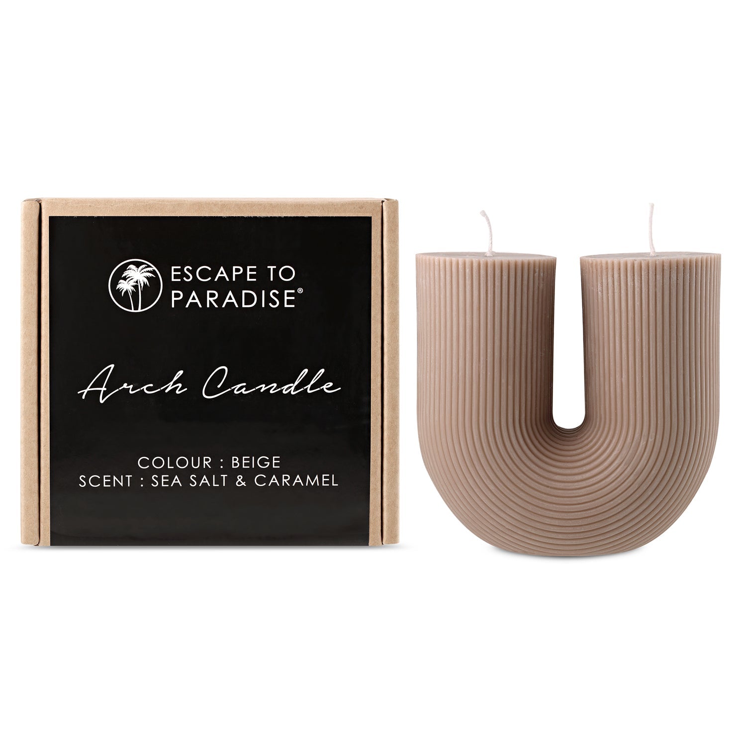 Arch Candle-Beige-Sea Salt & Caramel-1