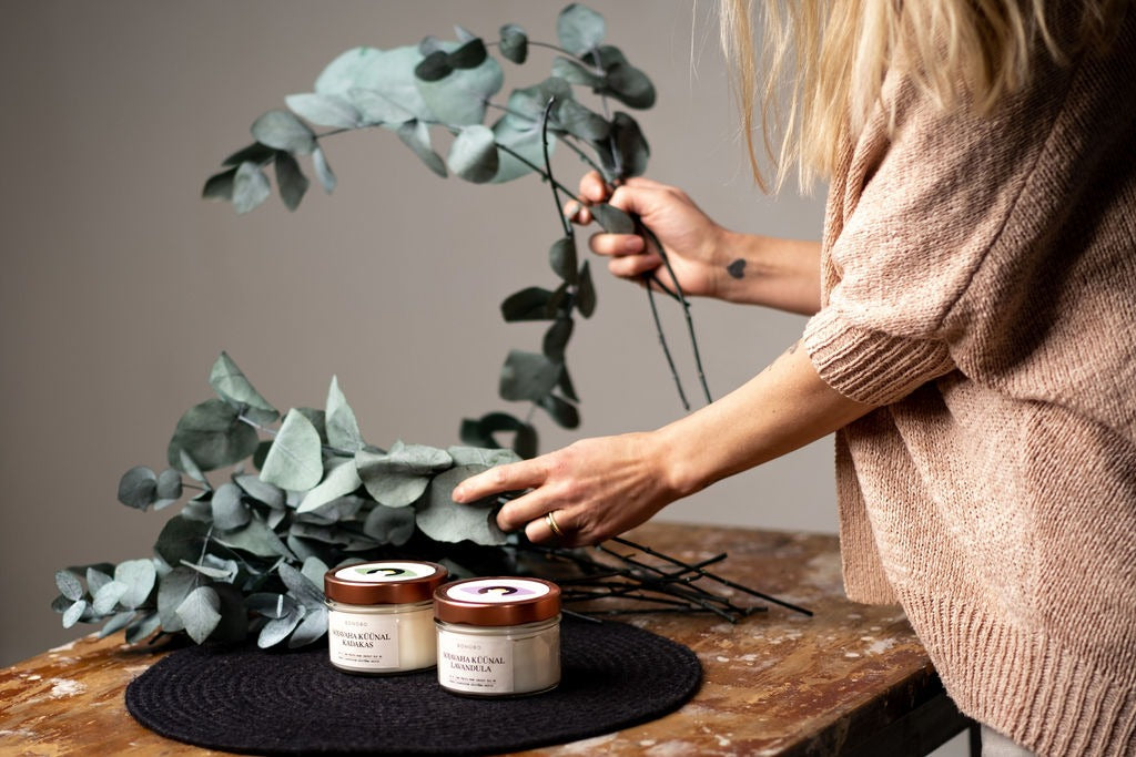 Bonobo&#39;s Natural Soy Candles – Lemongrass Essential Oil, Eco-Friendly by BONOBO at www.brixbailey.com