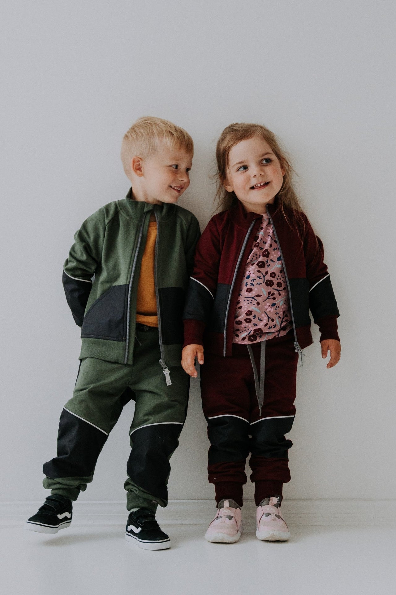 Kid&#39;s Cotton Sweat Jacket – Waterproof &amp; Reflective Details by Breden at brixbailey.com