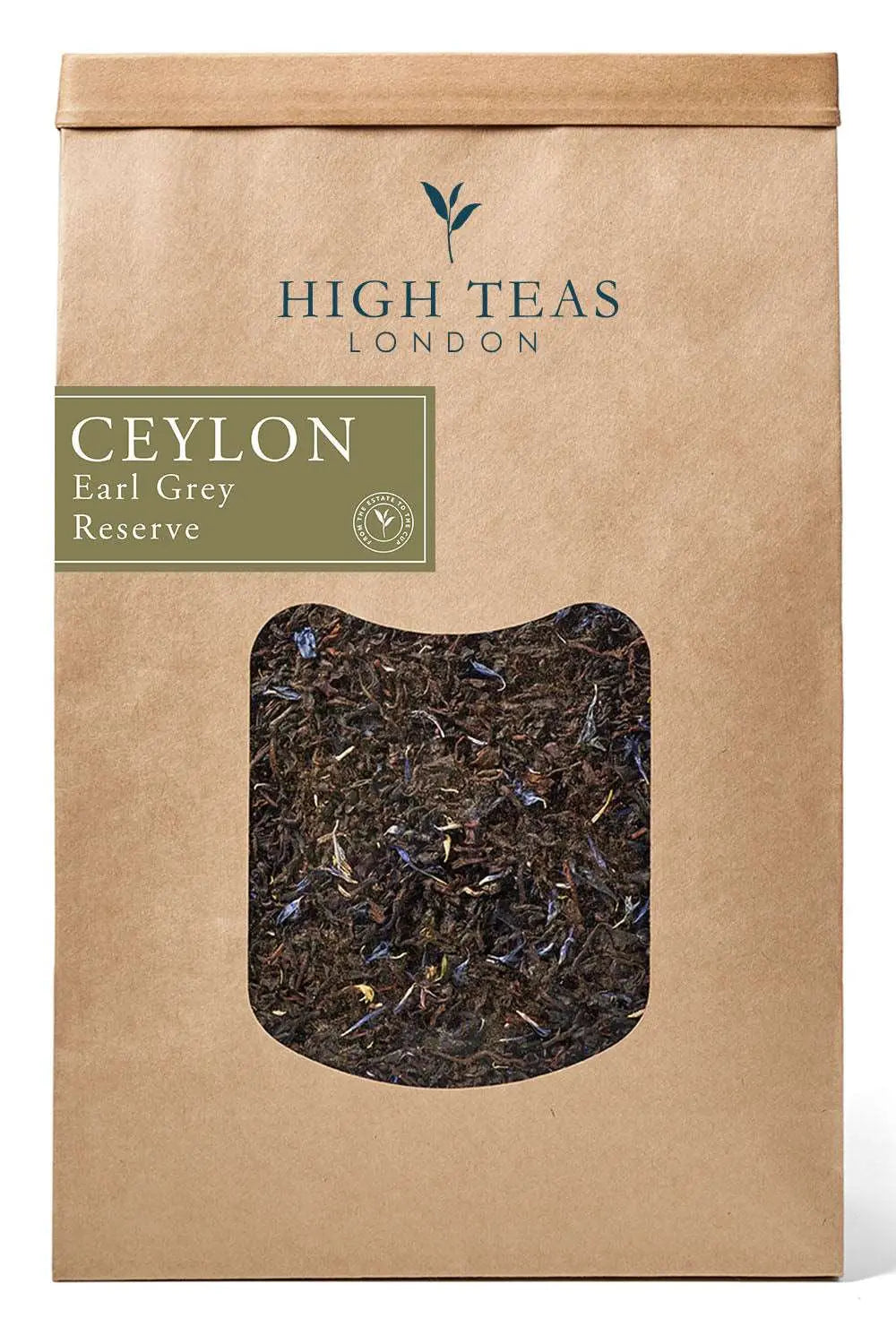 Earl Grey Loose Leaf Black Tea - Reserve with Cornflowers