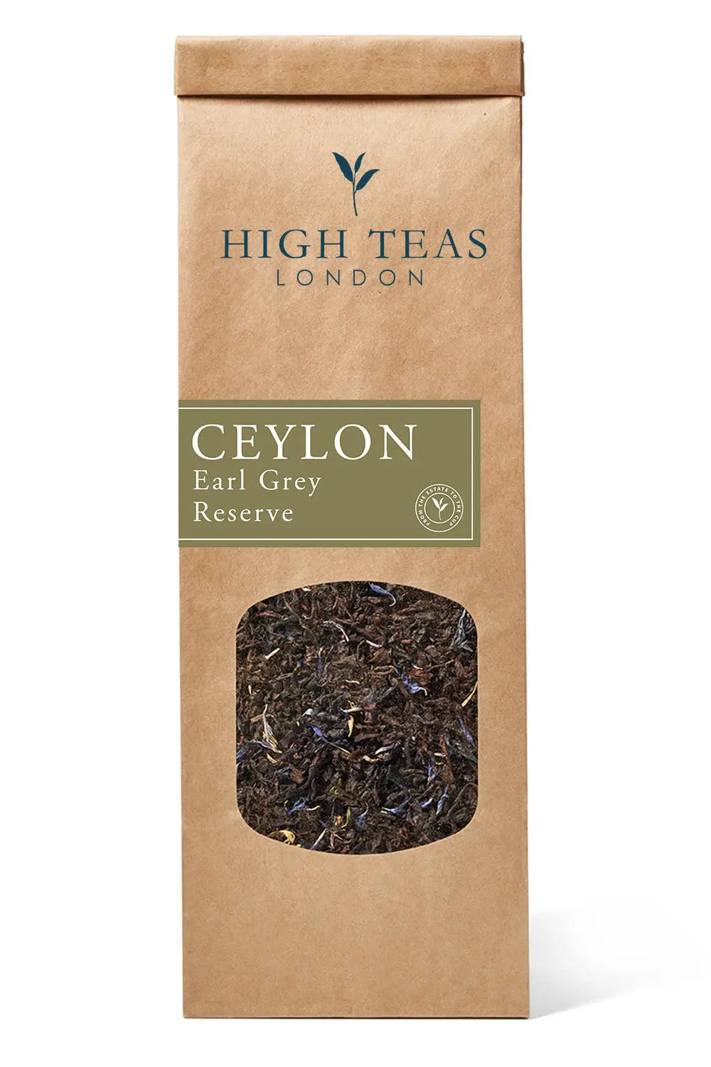 Earl Grey Loose Leaf Black Tea - Reserve with Cornflowers