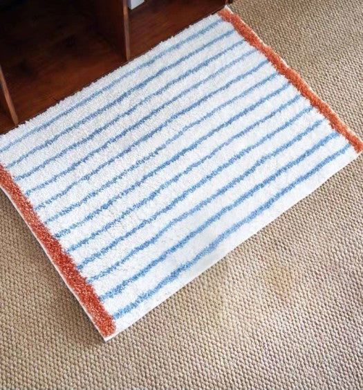 Earnest Blue Bath Mat