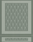 Ecclestone 3D Wood Panelling Wallpaper with Art Deco Pattern