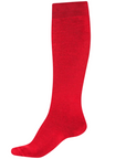 Knee-High Bamboo Thermal Socks -  Wellington Boots Socks Organic Thermal - Red