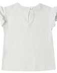 Edie Frill Top - White