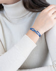 Silver Soho Cord Bracelet
