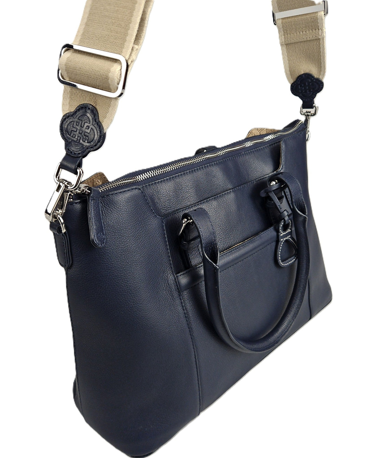 Elizabeth Leather Workbag  - Handmade by Saddler - Practical, Spacious &amp; Elegant Design